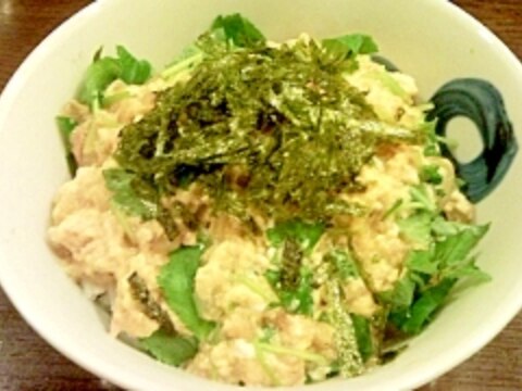 　ツナ丼！！